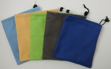 Microfiber Suede Camera Lens Dustbag/Cleaning pouch Jewelry pouch Unbranded 6x7"