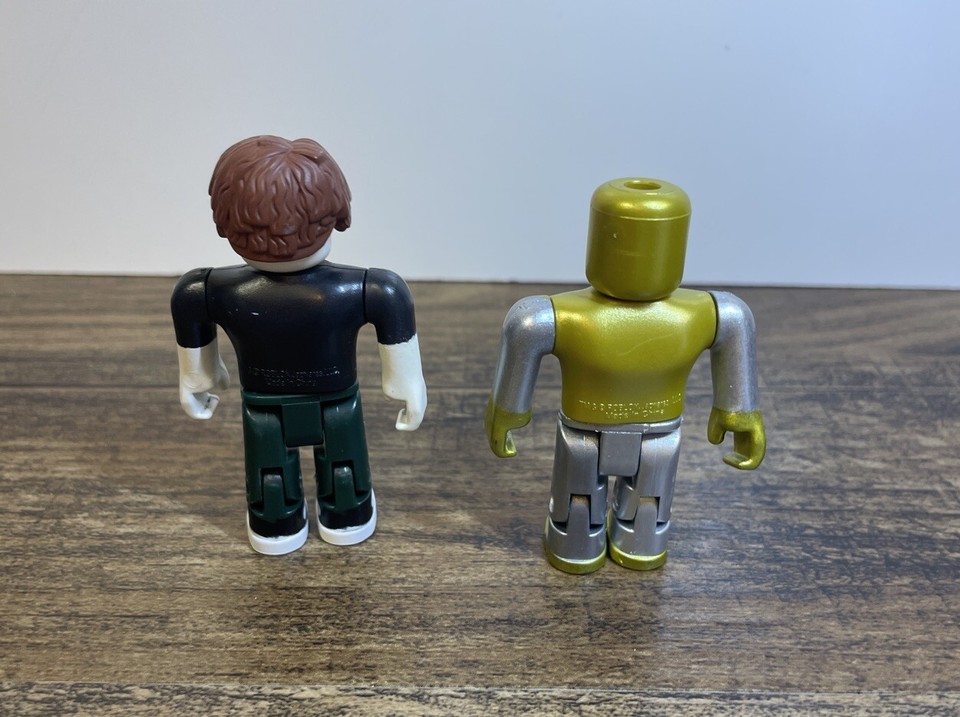 Roblox Avatar Shop Bacon Hair Branding Emergency & Mr. Gold Robot 2.5