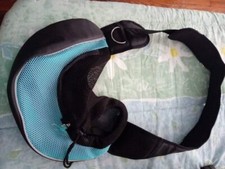 Pet Puppy Dog Mesh Sling Carry Pack Backpack Carrier Travel Tote Shoulder Bag US