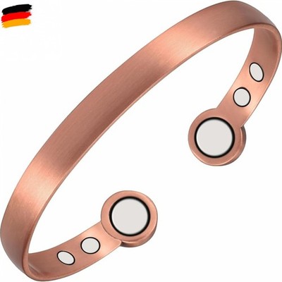 YINOX Kupfer-Magnetarmbänder für Arthritis für Männer und Frauen, 6 ver