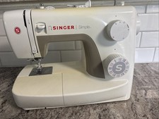 Singer Simple 3232 Sewing Machine W/ Pedal, Extras - Works Great- Free Arm 32 St