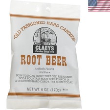 Old Fashioned Hard Candy - Root Beer Flavor 6 oz Bag for Festive Occasions
