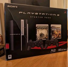 Scatola Scatolone Empty Box PS3 60GB Ita / EU Starter Pack