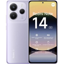 Xiaomi Redmi Note 14 5G 256 GB Lavender Purple Dual SIM Smartphone Handy