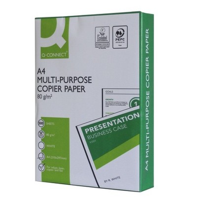 Kopierpapier Druckerpapier Q-Connect A4 Papier  80g weiß 146CIE Auswahl