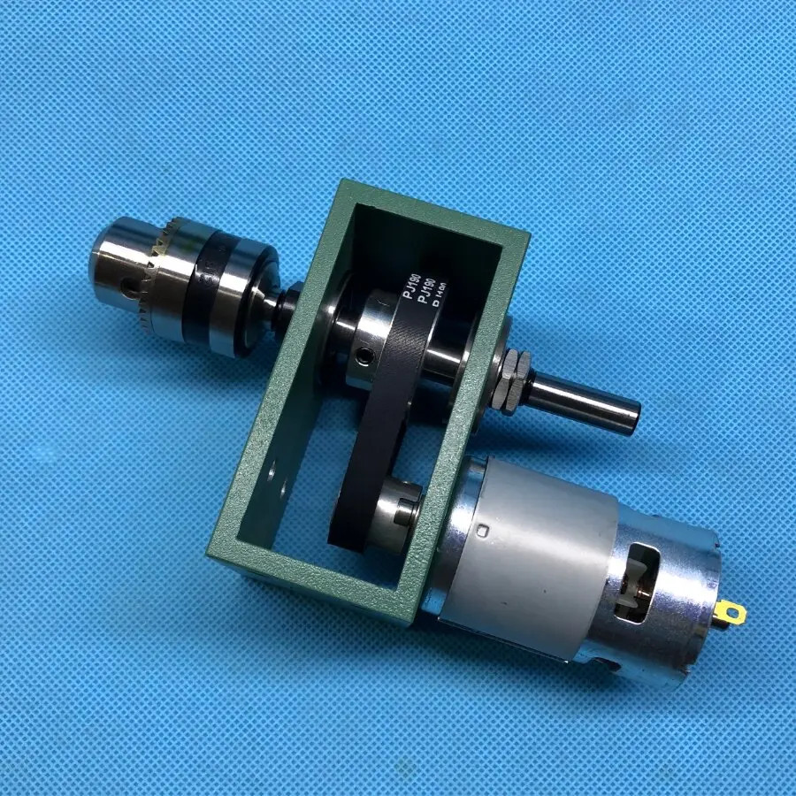 0.02mm Belt Reduction Spindle with Drill Chuck 775 Motor