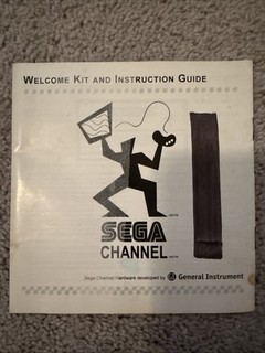 Sega Channel Welcome Kit And Instruction Guide