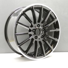 Mercedes Cla Amg-Line 18 " Alu Felge Schwarz Diamantschliff Felge Ecke W176 X1 Mercedes Cla Amg-Line 18 " Alu Felge Schwarz Diamantschliff Felge Ecke W176 X1
