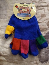 Toysmith - 1124 - Stretch Multi Color Kids Magic Gloves - One Size