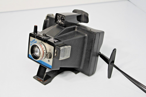 Vintage POLAROID Super Shooter Land Camera with Cold Clip, CLEAN