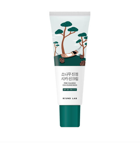 ROUND LAB Pine Cica Calming Sunscreen 40ml – SPF50+ PA++++ / Express