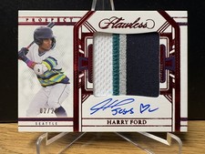 2024 Panini Flawless - Prospect Patch Auto Harry Ford #PPA-HF Ruby /20