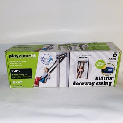 Playzone-fit Kidtrix Doorway Swing Kit for Kids Weight Limit 150 lbs Ages 3+