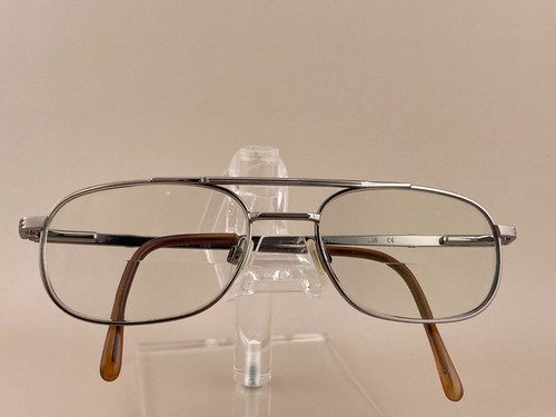 Stetson 169 Eyeglasses Frame Zyloware 058 Silver Gray 53-18-140 Full Rim