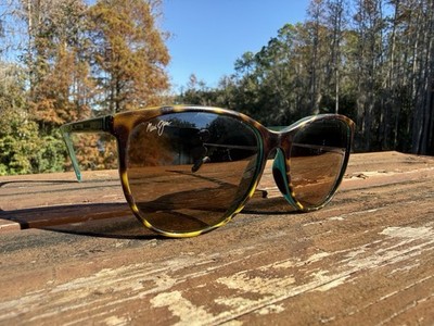 Maui Jim Ocean MJ723-10P Tortoise Peacock Polarized Sunglasses 57