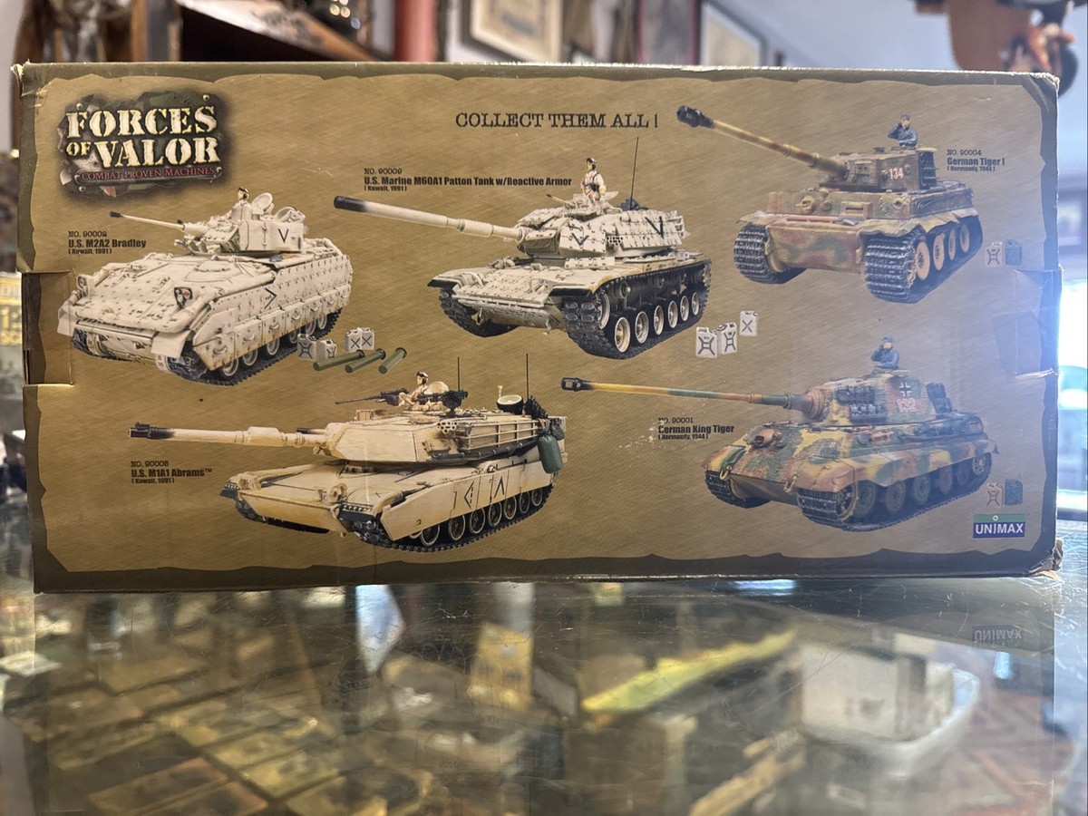 Unimax Forces of Valor 1:32 German Tiger Tank Normandy 1944-rare
