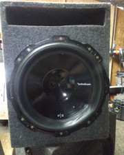 Rockford Fosgate P3 12 Enclosed Non-Powered Subwoofer in Enclosure