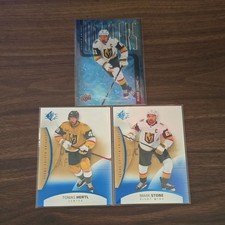 Upper Deck Mark Stone Tomas Hertl Vegas Golden Knights 2025-26 Dazzlers Blue Lot