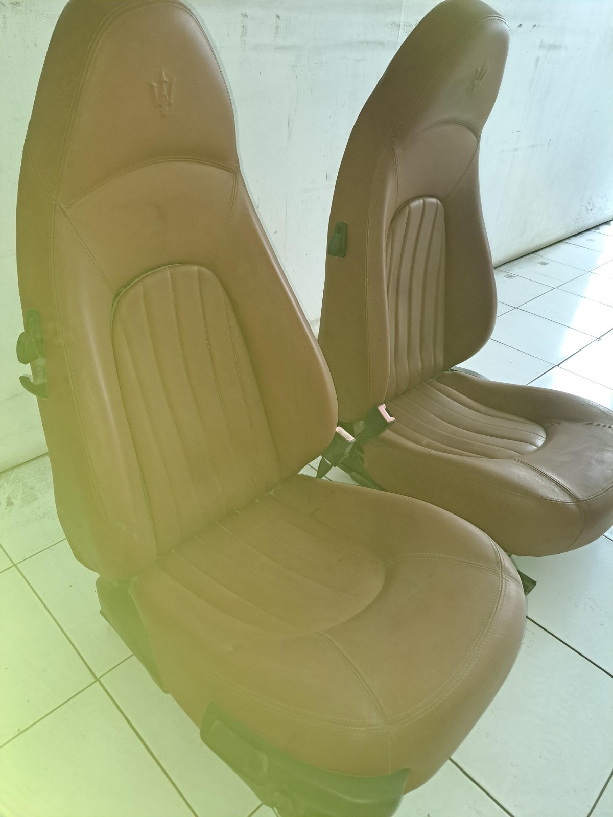 maserati leather seats