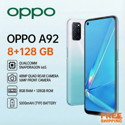 OPPO A92 BLUE LTE 128GB 8GB RAM Unlocked International