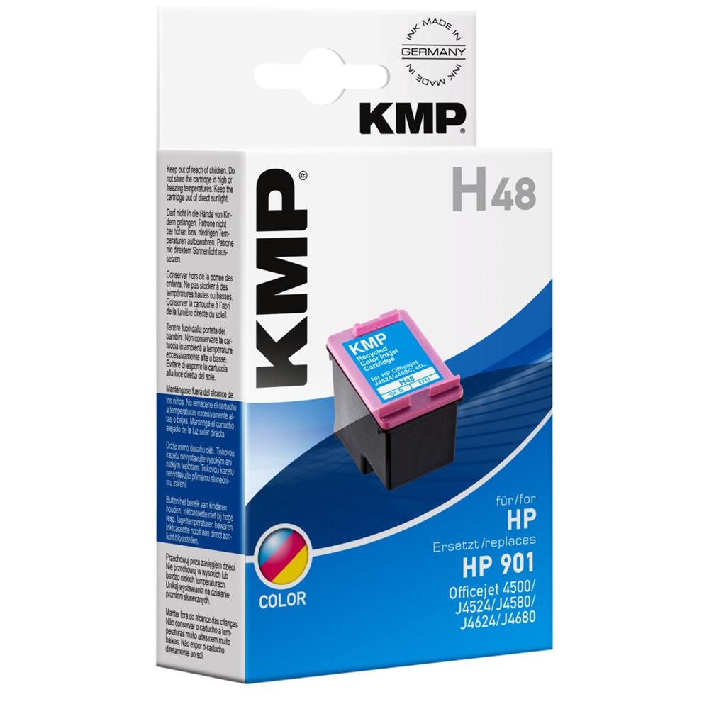 KMP H48 Tintenpatrone color совместимый с HP CC656AE 3890₽