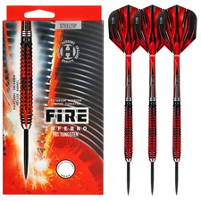 Harrows Fire Inferno - Steel Tip Darts - 90 Tungsten - 23g