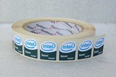 Lot of 50 Intel Xeon Inside Stickers For Desktop 19.5mm x 23mm | eBay