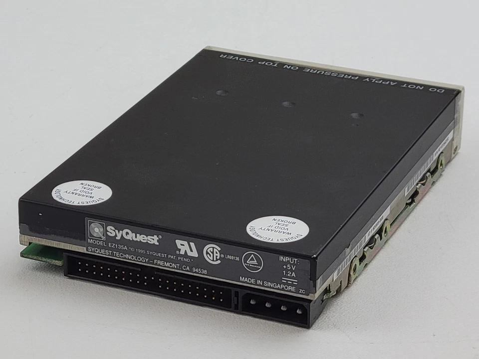 SyQuest EZ135A Internal Removable Hard Drive IDE 135mb 3.5" - *UNTESTED* - Image 3 of 4