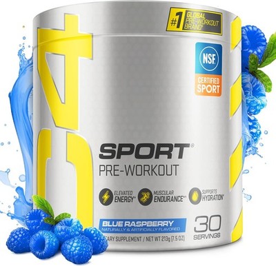 Cellucor C4 Sport Pre Workout Blue Raspberry 30 Serv