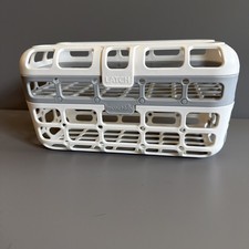 Munchkin High Capacity Dishwasher Basket White Gray, BPA Free Dual Compartme