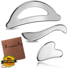 Rena Chris Gua Sha Muscle Scraper Tool 3-Piece Kit