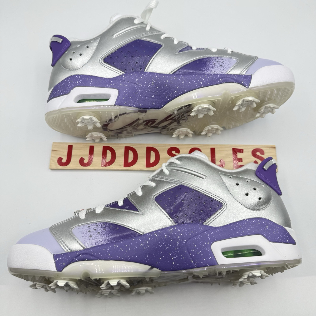 Nike Air Jordan 6 Retro NRG Low Golf US Open Silver Purple Nike Air Jordan 6 Retro NRG Low Golf US Open Silver Purple
