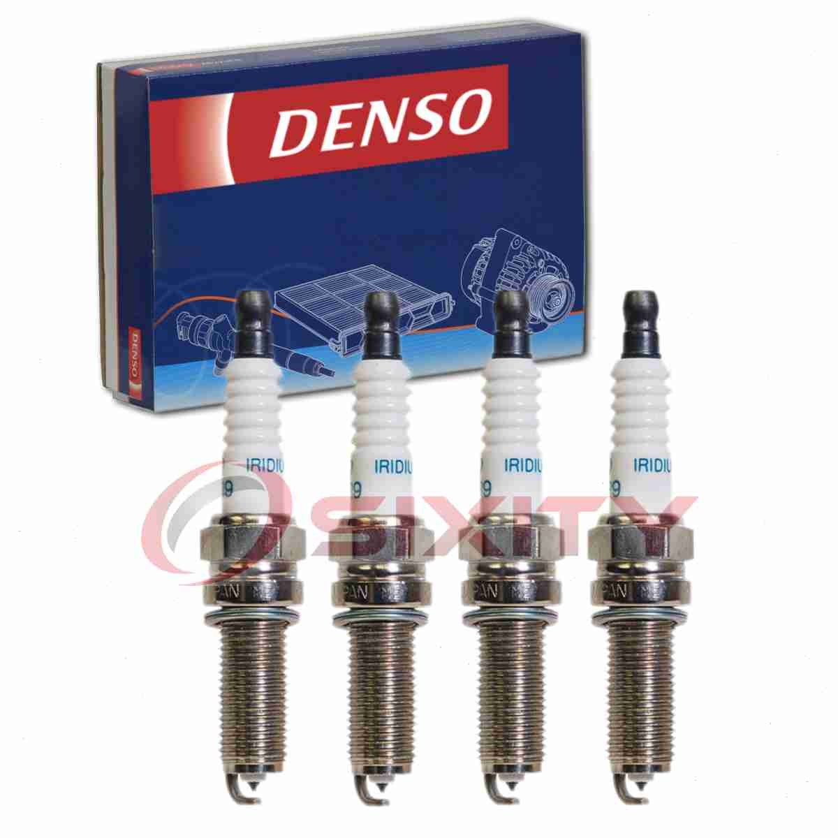 4 pc DENSO 3423 Spark Plugs for XP5703 SXU16HPR-9 8-97311-393-0 Ignition po