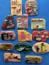 Vintage Jewelry Lot Lucinda Pin Not House Book Children’s Librarian Literacy 13p