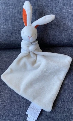 6754🌟Doudou &Compagnie Lapin Blanc Gris Beige Orange Hôpital Privé Le Bois Nord - Photo 1/4