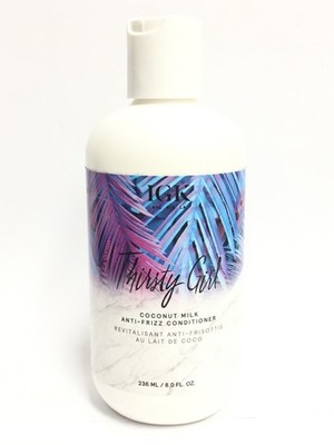 IGK Thirsty Girl Coconut Milk Anti-Frizz Conditioner, 8.0 oz