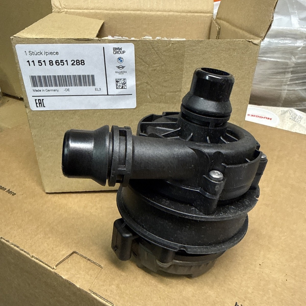 2019-2024 BMW X3 X4 X5 X6 X7 Z4 ENGINE AUXILIARY COOLANT PUMP