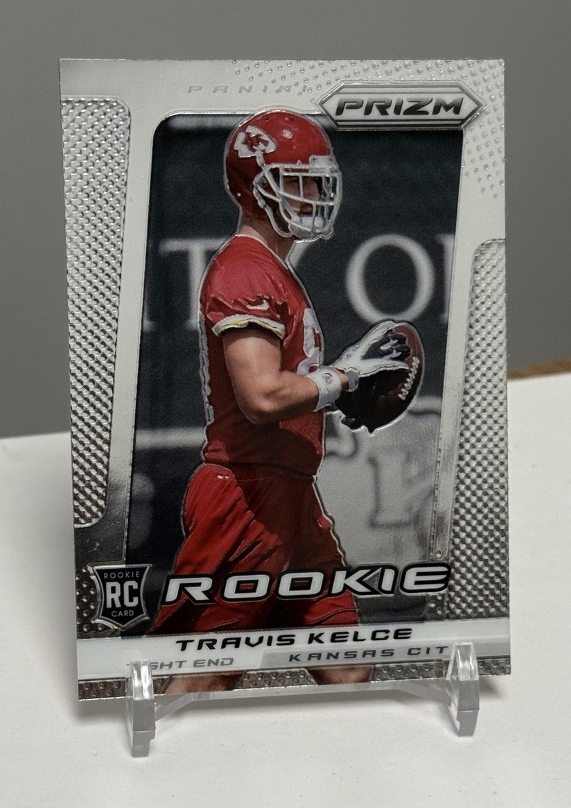 Travis Kelce Panini Prizm #292 Rated Rookie Patch