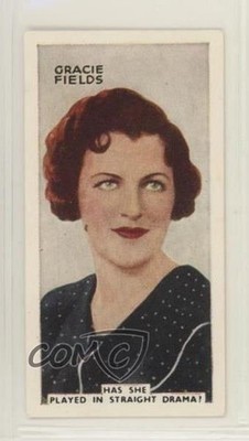 1935 Godfrey Phillips In The Public Eye Tobacco Gracie Fields #36 7xr