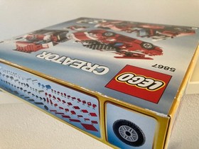 LEGO TECHNIC Creator Set 5867 Red Car & 8066 Off Roader 2 Pieces