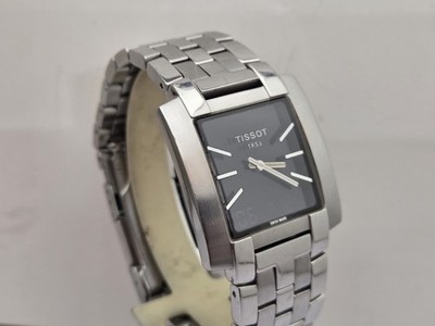 Tissot TXL Square Digital. Gents Swiss watch. Black dial. Steel. L890/990K. Rare