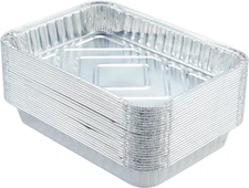 20 Pack Small Drip Pans Weber Aluminum X Pan Grill Of Genesis Spirit Q Bbq 8.5x6