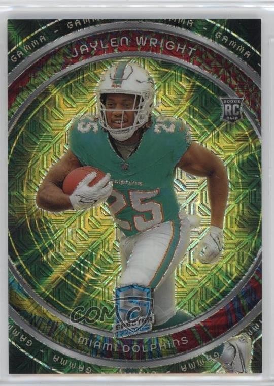2024 Panini Spectra Gamma Meta Prizm 7/30 Jaylen Wright #G-JWT Rookie RC 0rd2