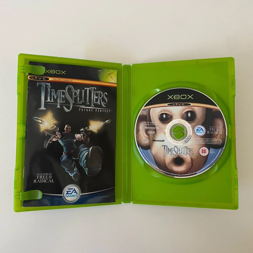 TimeSplitters Future Perfect Xbox Original Complete With Manual 2005 PAL - Image 3 of 4