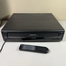 Magnavox CDC-725 5 Disc Carousel CD Changer Compact Disc Player - Black Remote