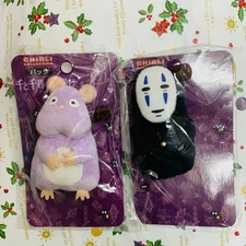 Spirited Away Plush Badge Bo no Mouse NoFace Ghibli Official Merchandise