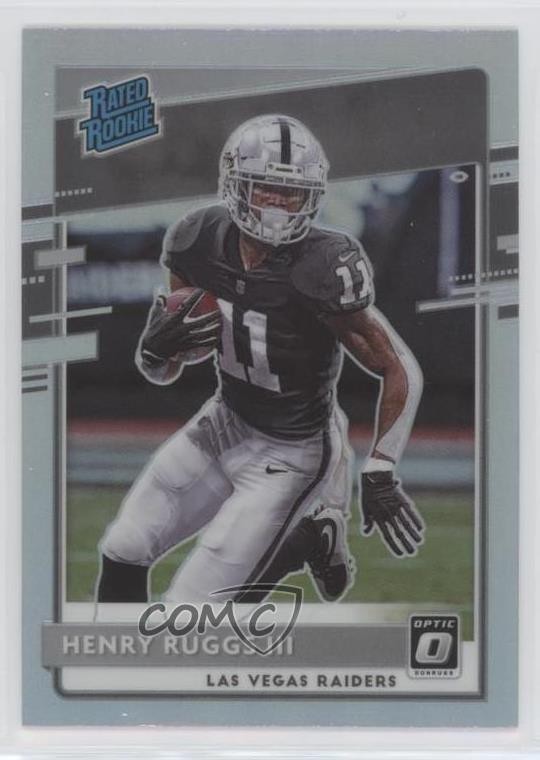 2020 Panini Donruss Optic Rated Rookies Holo Prizm Henry Ruggs III #158 n1u