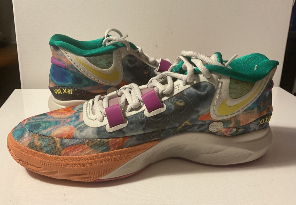 Nike Sneakers Azurie Elizabeth Irving Multicolor Low Men Shoes US 10.5 ...