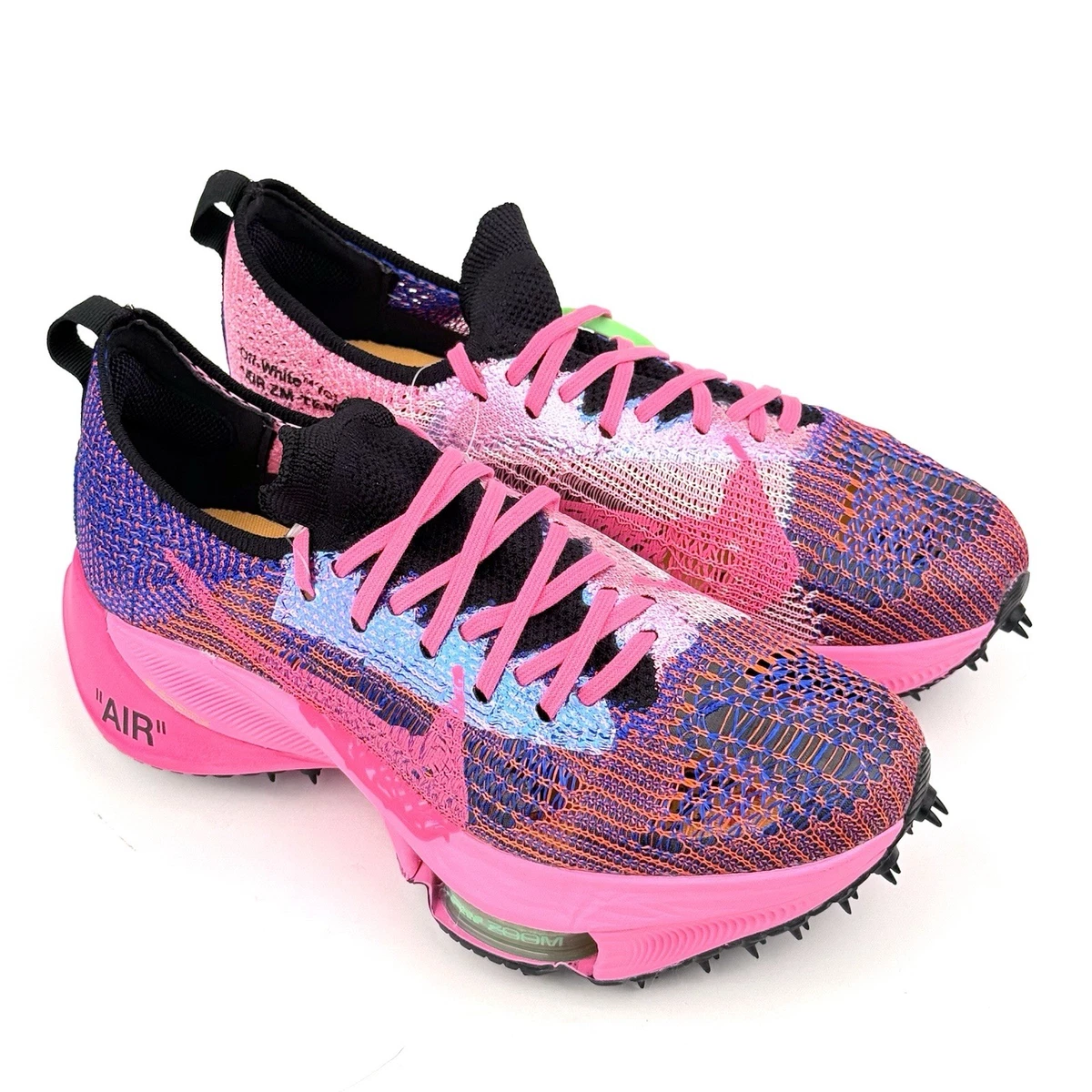 OFF-WHITE x NIKE Air Zoom Tempo NEXT% Pink Glow CV0697-400 NWOB  Size 11 Nike Off-White x Air Zoom Tempo Next% Pink Glow | eBay main image 2