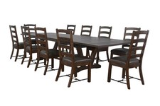 Sunny Designs Yellowstone Folding Leaf Extension Dining Set